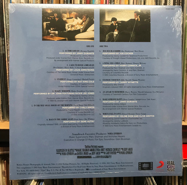 Various - Sleepless In Seattle (Original Motion Picture Soundtrack) | Mint (M) Mint (M)-The Happy Cap