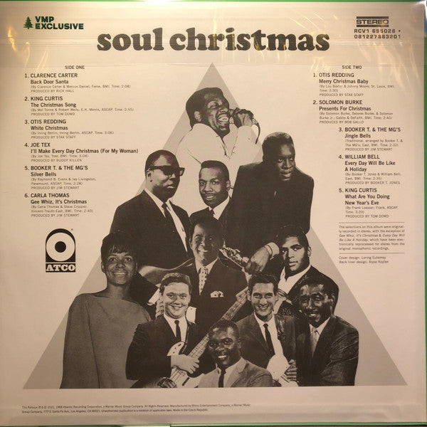 Various - Soul Christmas (VMP COLOR VINYL LP) | NEW Mint (M) Mint (M)-The Happy Cap