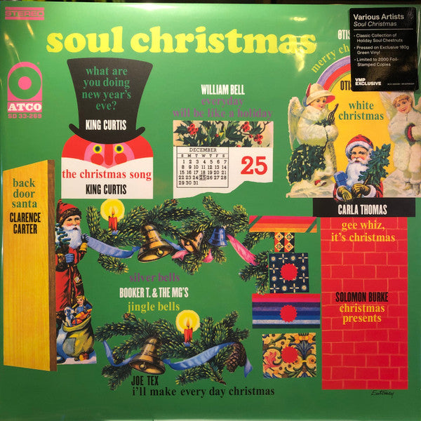 Various - Soul Christmas (VMP COLOR VINYL LP) | NEW Mint (M) Mint (M)-The Happy Cap