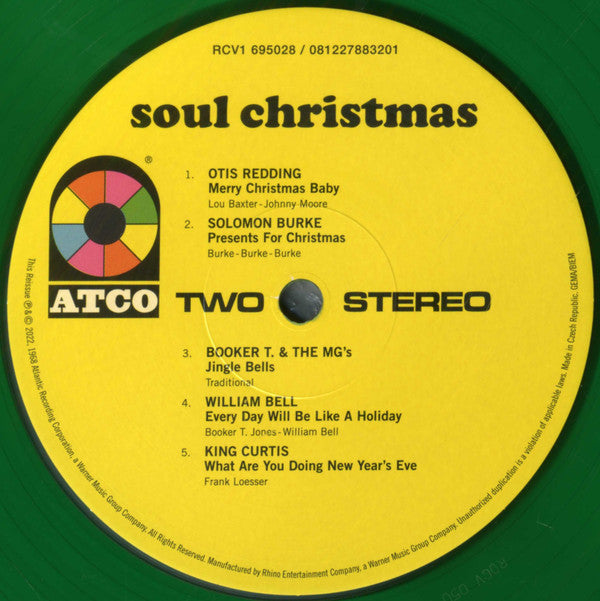 Various - Soul Christmas (VMP COLOR VINYL LP) | NEW Mint (M) Mint (M)-The Happy Cap