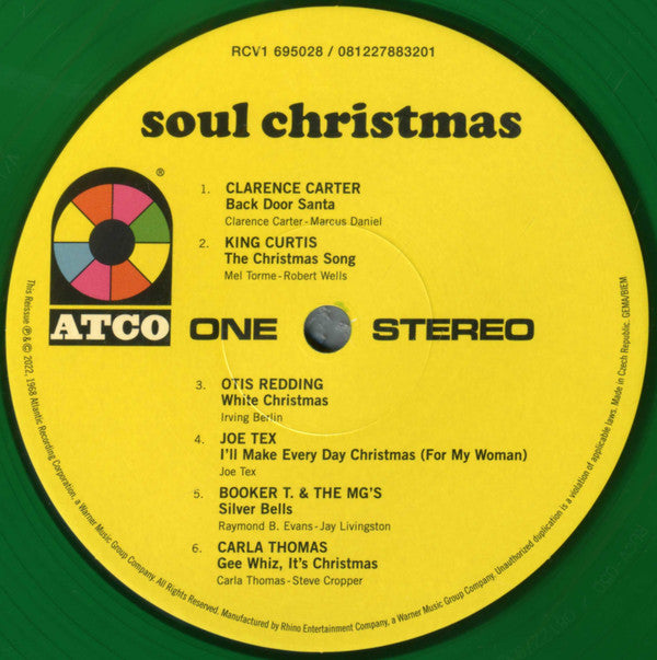 Various - Soul Christmas (VMP COLOR VINYL LP) | NEW Mint (M) Mint (M)-The Happy Cap