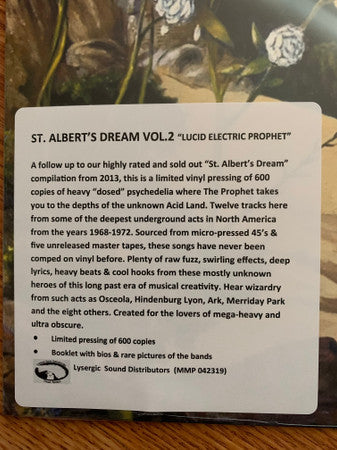 St. Albert's Dream Vol. 2: Lucid Electric Prophet | Mint (M) Mint (M)-The Happy Cap