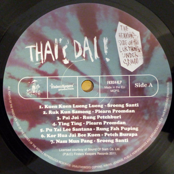 Various - Thai? Dai! (The Heavier Side Of The Luk Thung Underground) | Mint (M) Mint (M)-The Happy Cap