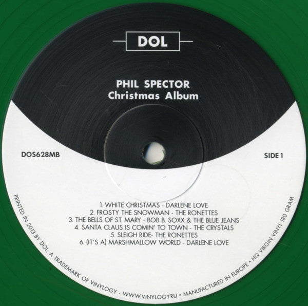 Various - The Phil Spector Christmas Album (A Christmas Gift For You) (GREEN) | Mint (M) Mint (M)-The Happy Cap