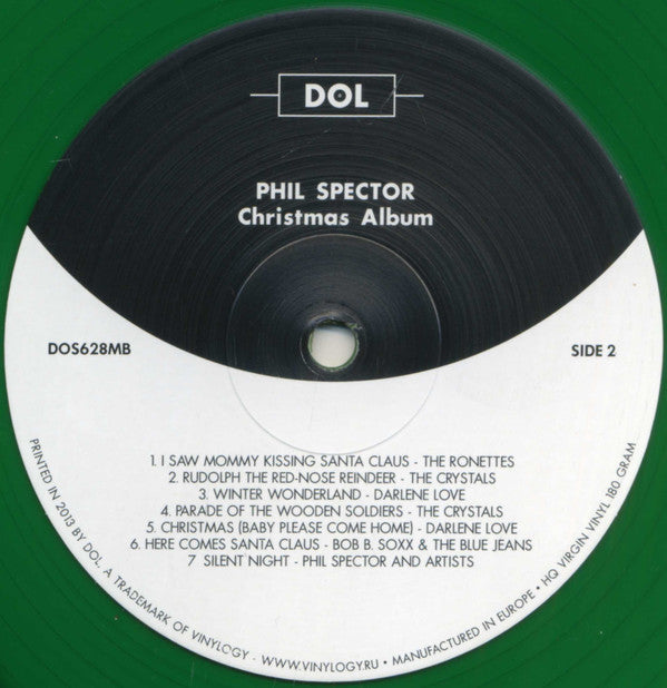 Various - The Phil Spector Christmas Album (A Christmas Gift For You) (GREEN) | Mint (M) Mint (M)-The Happy Cap
