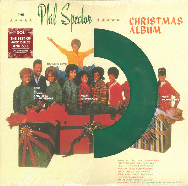 Various - The Phil Spector Christmas Album (A Christmas Gift For You) (GREEN) | Mint (M) Mint (M)-The Happy Cap