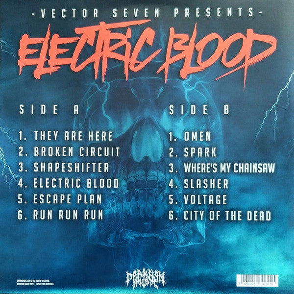 Vector Seven - Electric Blood (VINYL) | Mint (M) Mint (M)-The Happy Cap