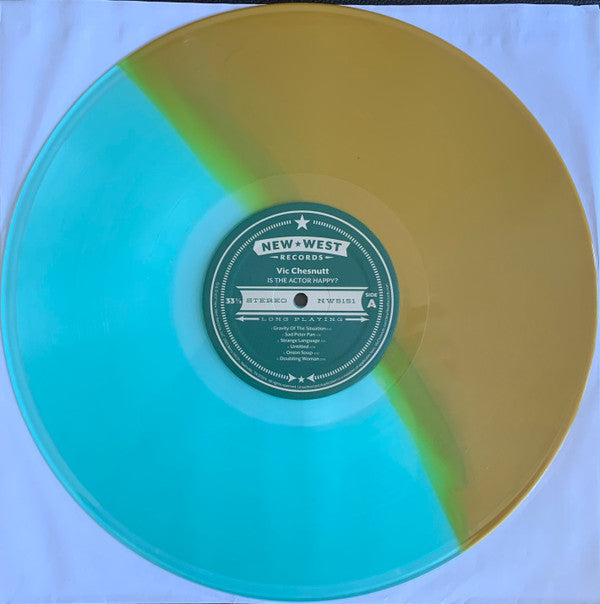 Is The Actor Happy? (SEAGLASS & GOLD SPLIT VINYL) | Mint (M) Mint (M)-The Happy Cap