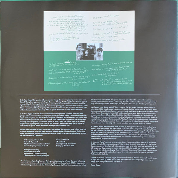 Is The Actor Happy? (SEAGLASS & GOLD SPLIT VINYL) | Mint (M) Mint (M)-The Happy Cap