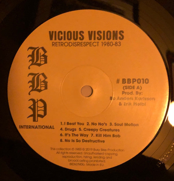 Vicious Visions - Retrodisrespect 1980-83 | Mint (M) Mint (M)-The Happy Cap