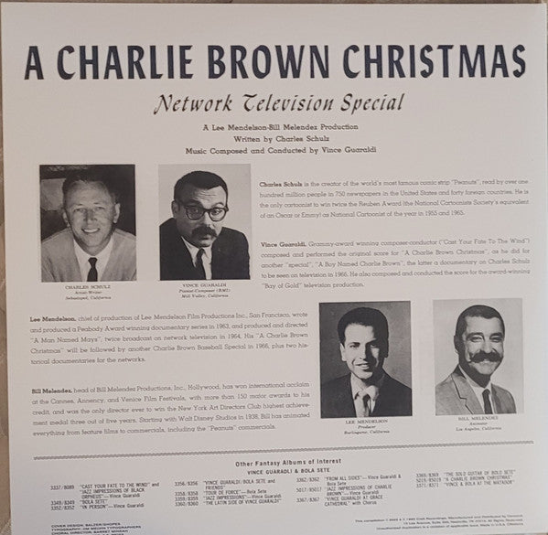 Vince Guaraldi - A Charlie Brown Christmas (Deluxe Edition) (2x VINYL) | Mint (M) Mint (M)-The Happy Cap