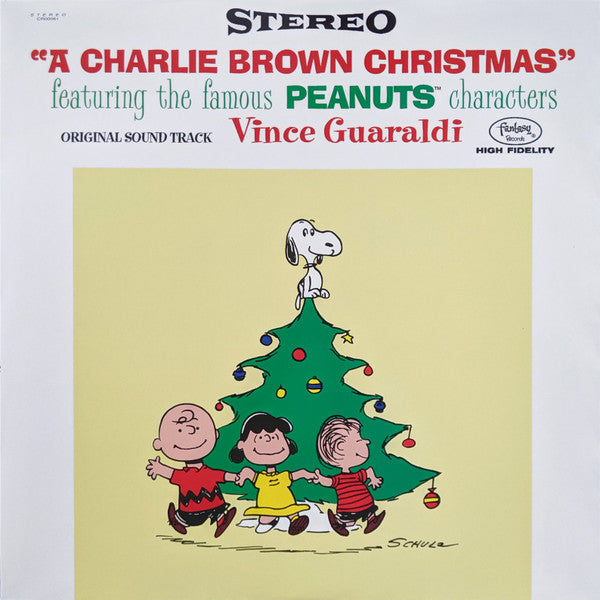 Vince Guaraldi A Charlie Brown Christmas Craft Recordings, Fantasy LP, Album, RE, 180 Mint (M) Mint (M)-The Happy Cap