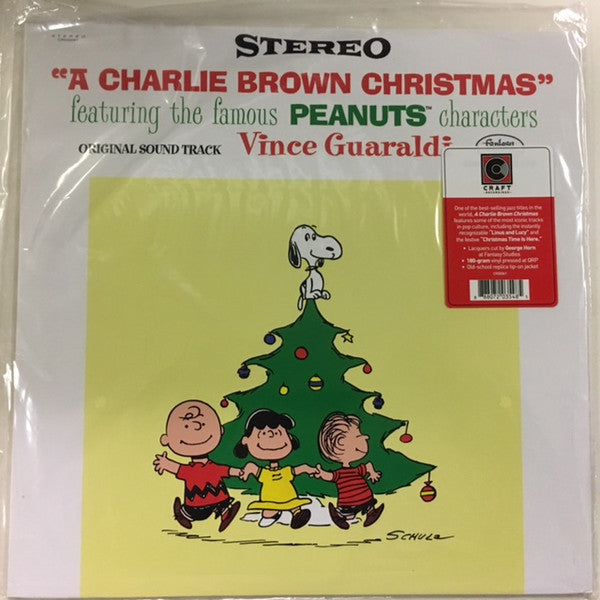 Vince Guaraldi A Charlie Brown Christmas Craft Recordings, Fantasy LP, Album, RE, 180 Mint (M) Mint (M)-The Happy Cap