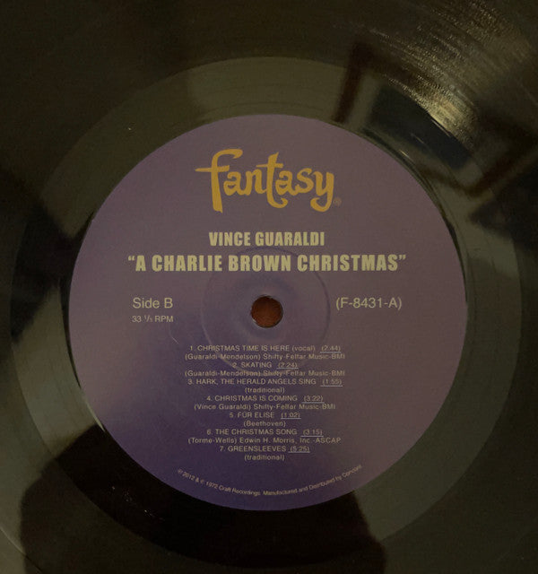 Vince Guaraldi Trio - A Charlie Brown Christmas (VINYL) | Mint (M) Mint (M)-The Happy Cap