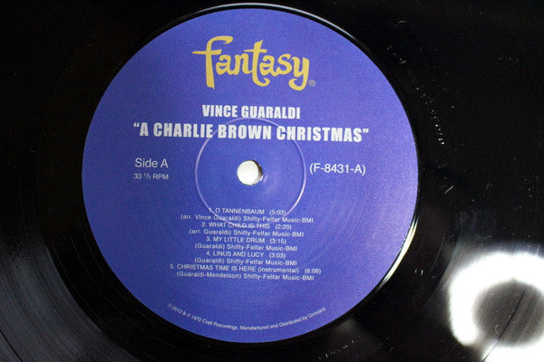 Vince Guaraldi Trio - A Charlie Brown Christmas (VINYL) | Mint (M) Mint (M)-The Happy Cap
