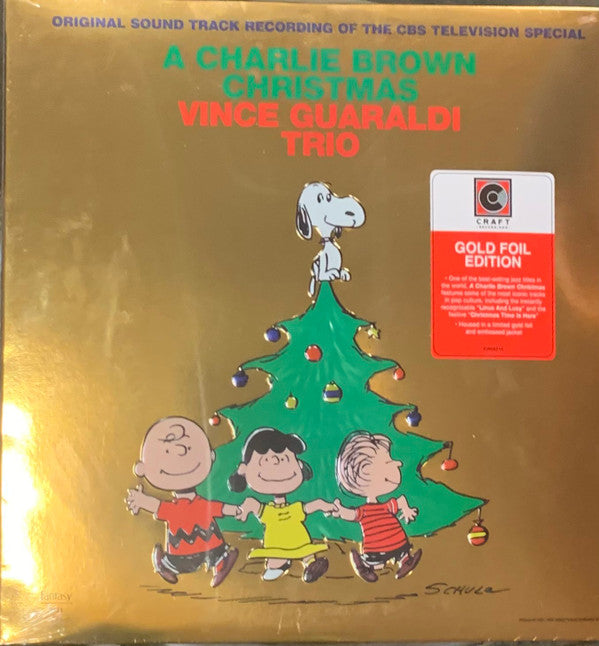Vince Guaraldi Trio - A Charlie Brown Christmas (VINYL) | Mint (M) Mint (M)-The Happy Cap