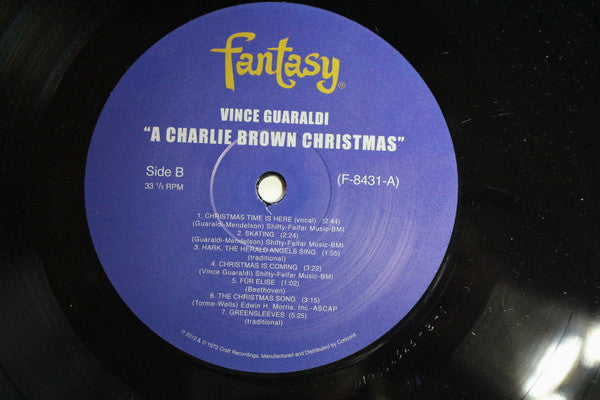 Vince Guaraldi Trio - A Charlie Brown Christmas (VINYL) | Mint (M) Mint (M)-The Happy Cap