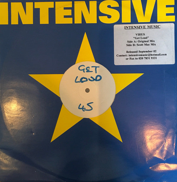 Virus (5) - Get Loud | Near Mint (NM) Very Good Plus (VG+)-The Happy Cap