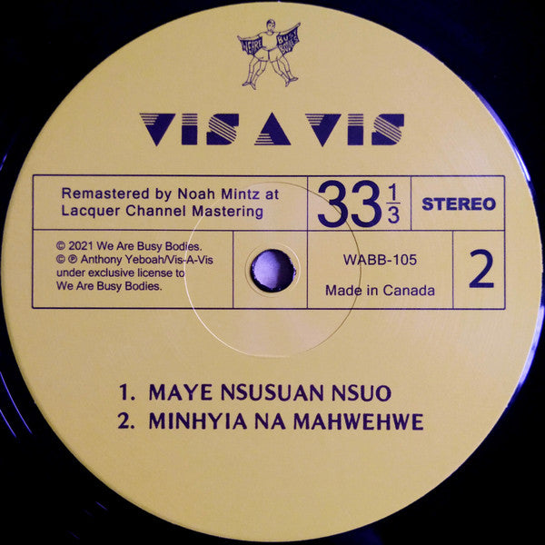 Vis A Vis - Di Wo Ho Ni | Mint (M) Mint (M)-The Happy Cap