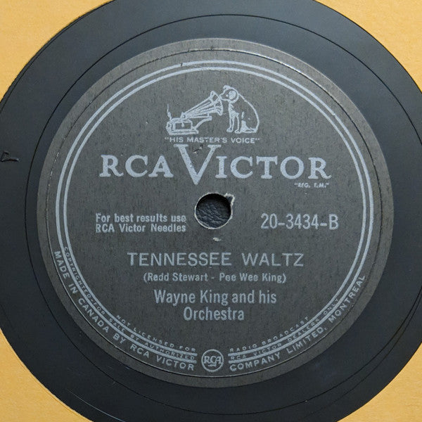 Wayne King And His Orchestra - I Do, I Do, I Do / Tennessee Waltz | Very Good Plus (VG+) Generic-The Happy Cap