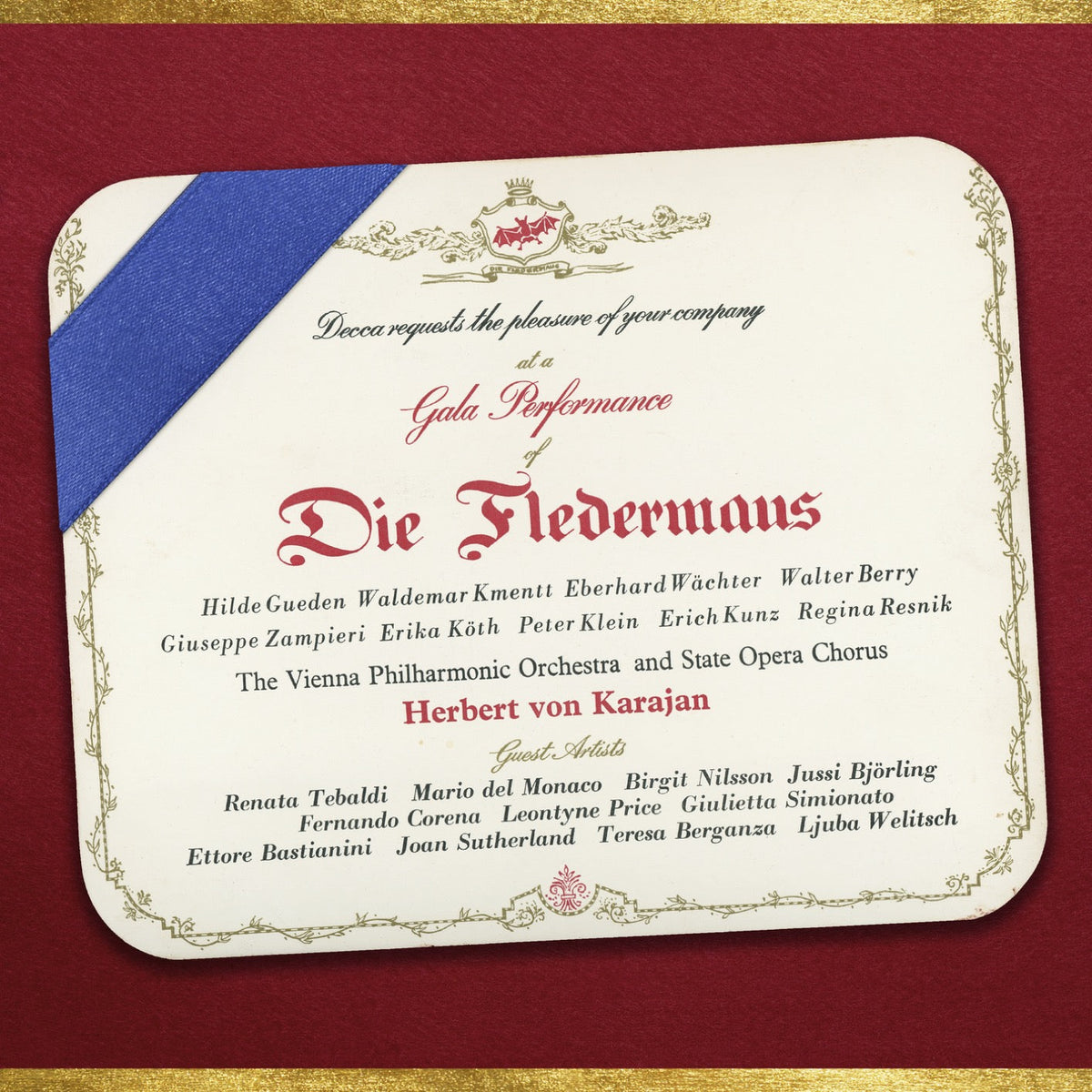 Wiener Philharmoniker/Herbert Von Karajan - Strauss: Die Fledermaus [180G 3LP] |-The Happy Cap