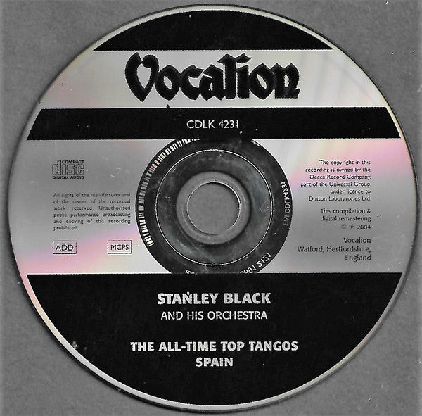 Spain / The All-Time Top Tangos *CD* | Mint (M) Mint (M)-The Happy Cap
