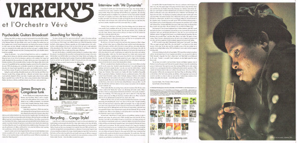 Verckys - Congolese Funk, Afrobeat & Psychedelic Rumba 1969-1978 | Mint (M) Mint (M)-The Happy Cap