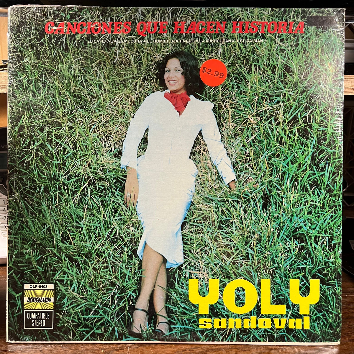 Yoly Sandoval - Canciones Que Hacen Historia (VINYL) | Mint (M)-The Happy Cap