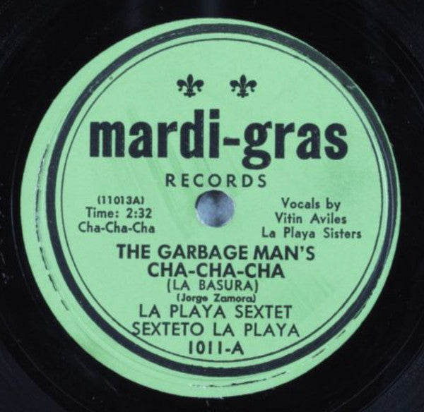 La Playa Sextet - The Garbage Man's Cha-Cha-Cha *78RPM* | Very Good (VG) Generic-The Happy Cap