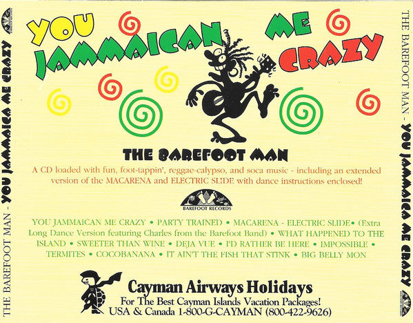 You Jammaican Me Crazy (CD) | Mint (M) Mint (M)-The Happy Cap