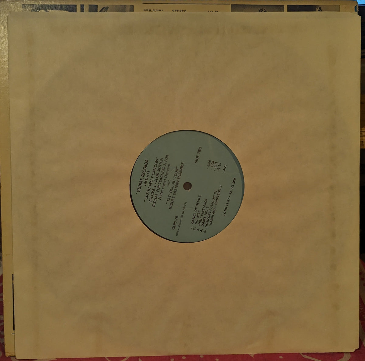 Tat' Oul Al' Toun Middle Eastern Ensemble - Exotic Belly Dancers *SIGNED* - Volume 2 | Excellent (EX) Very Good Plus (VG+)-The Happy Cap