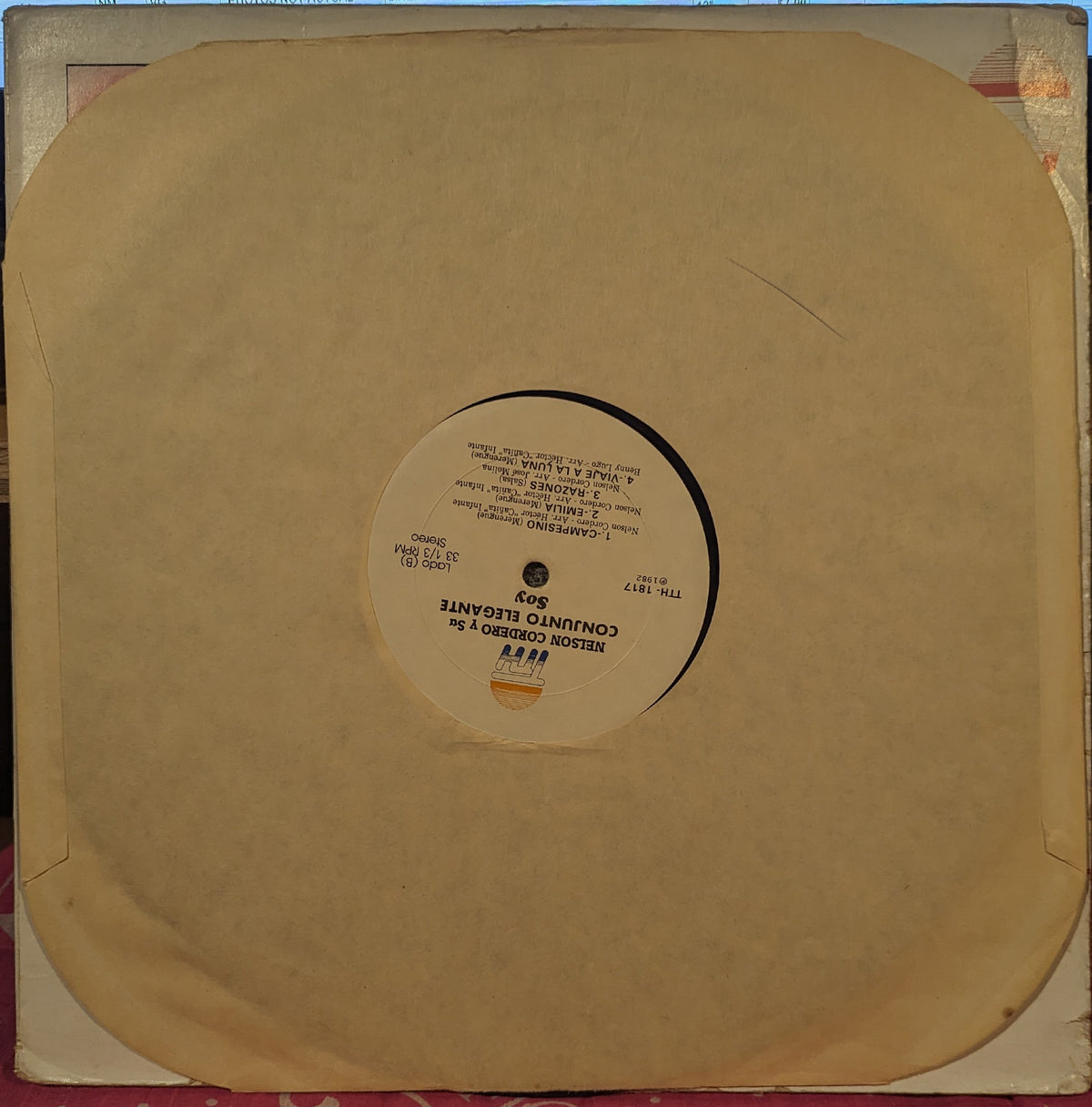 Nelson Cordero Y Su Conjunto Elegante - Soy | Very Good Plus (VG+) Very Good (VG)-The Happy Cap
