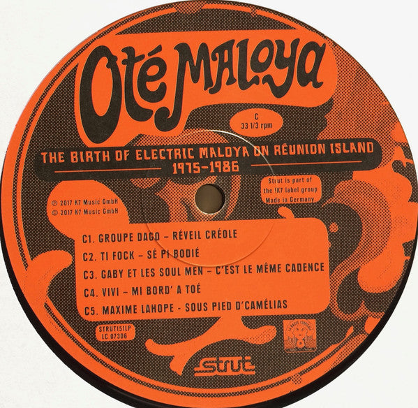 Various - Oté Maloya (The Birth Of Electric Maloya On Reunion Island 1975-1986) | Mint (M) Mint (M)-The Happy Cap