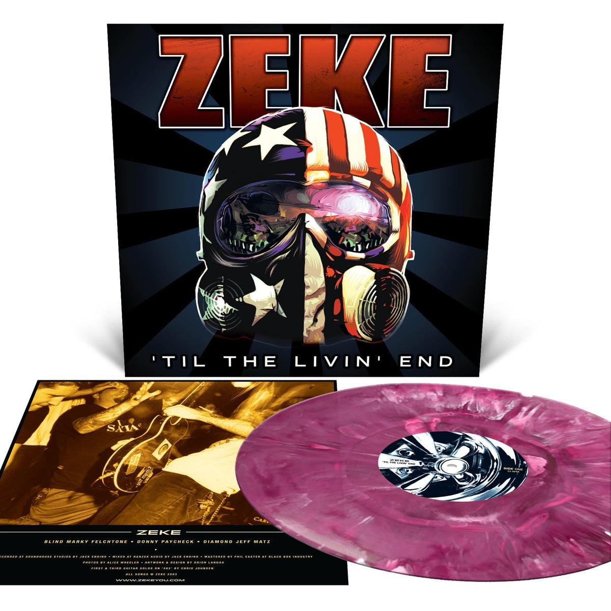 Zeke - Til The Livin' End [Custom Marble] |-The Happy Cap